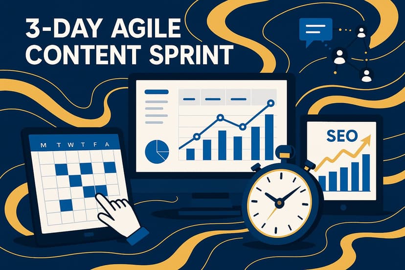 Revolutionize Your Content Planning: The 3-Day Agile Sprint Method
